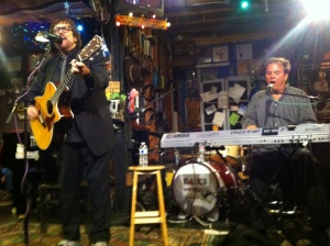 Stephen Bishop played an amazing set with Jim Wilson on keyboards